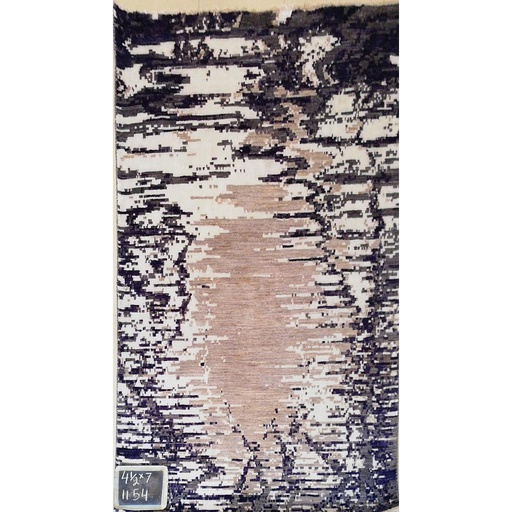 [PK0499-HM-RUG-004152] Modern Carpet -Wool&Silk- 4.6x7