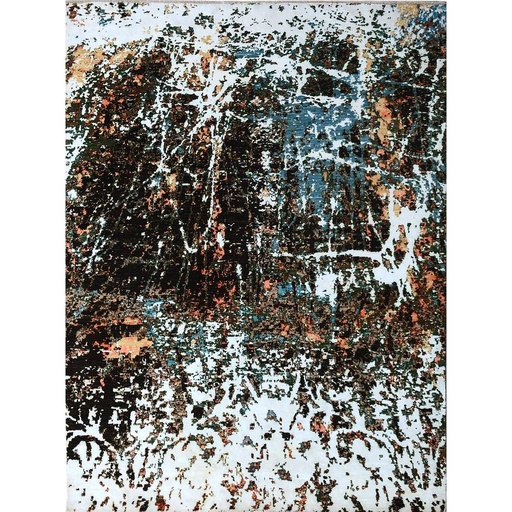 [PK0499-HM-RUG-004164] Modern Carpet -Wool&Silk- 8x10