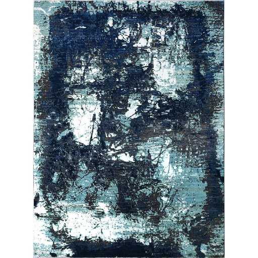 [PK0499-HM-RUG-004172] Modern Carpet -Wool&Silk- 8x10