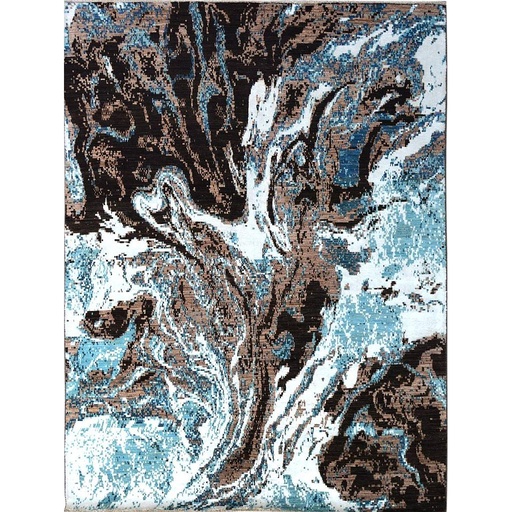 [PK0499-HM-RUG-004177] Modern Carpet -Wool&Silk- 8x10