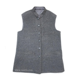 [PK0953-CM-JAC-005241] Pure Woolen Waistcoat 