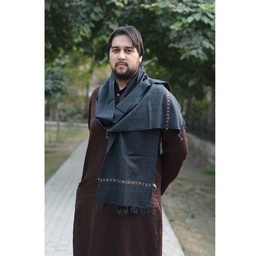 [PK1017-GN-GEN-005426] Hand Embriodered Swati Men scarves