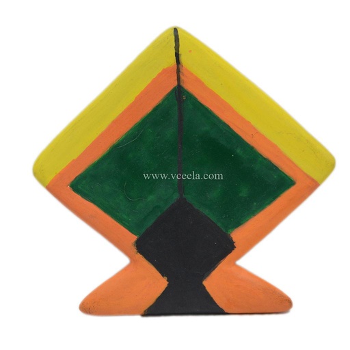 [PK0783-HM-WLH-005713] Hand Painted Ceramic Kite
