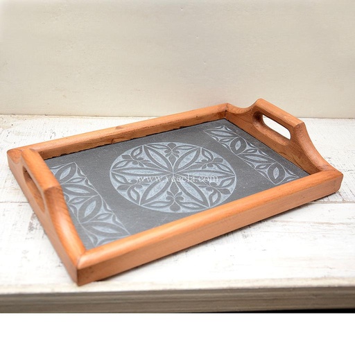 [PK1708-CF-GEM-006123] Stone Craft Tray