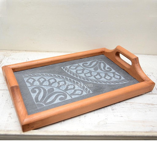 [PK1708-CF-GEM-006128] Stone Craft Tray