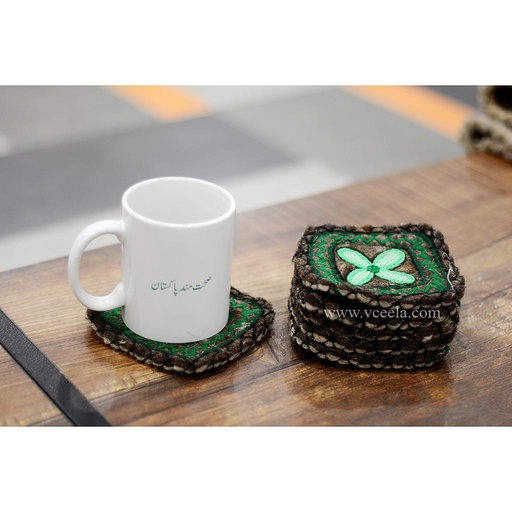 [PK1603-HM-GEN-006319] Tea Mat set of 6