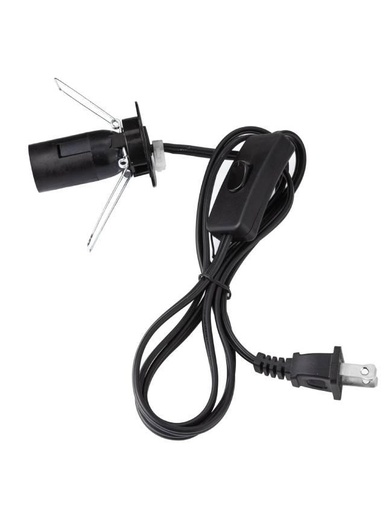 [PK1850-HM-LMP-006405] Pair of Imported Certified (02 Wires + 02 Bulbs) for salt lamp