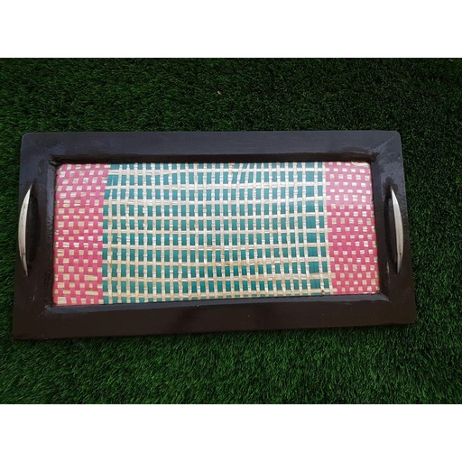 [PK1986-GN-GEN-006971] Pink and Green Tray