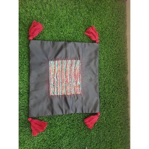 [PK1986-HM-CUS-006988] Weaved Leather Cushion Covers