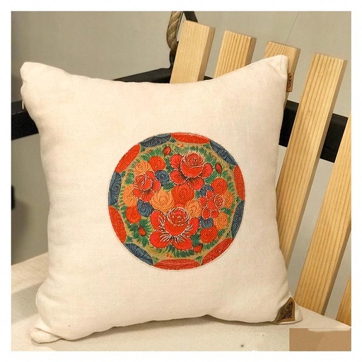 [PK2247-HM-CUS-007317] Hand Embroidered Cushion Cover