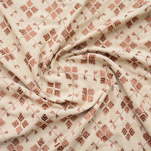 [PK0888-CW-SCF-007587] Embroidered Phulkari Shawl