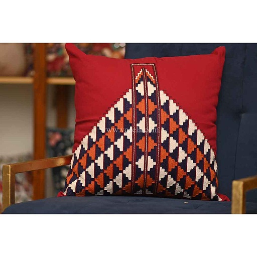 [PK2404-HM-CUS-008172] Hand Embroidered Cushion Cover 