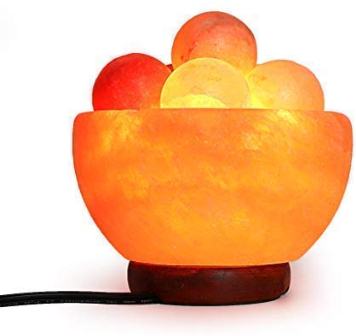 [PK1850-HM-LMP-008362] Bowl(Balls) Salt Lamp