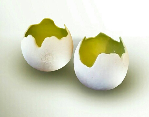 [PK0441-GN-GEN-008632] Eggshell Multipurpose bowls