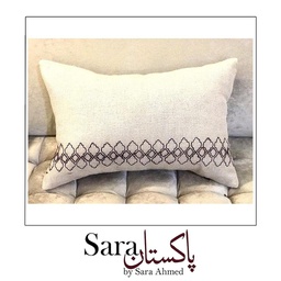 [PK2247-HM-CUS-008939] Hand Embroidered Cushion Cover