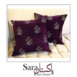 [PK2247-HM-CUS-008943] Hand Embroidered Cushion Cover