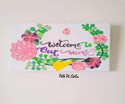 [PK1048-HM-WLH-008997] Hand painted Welcome Sign